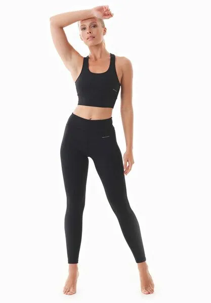 ORGANICATION ORGANICATION LENNA | High Waist Leggings aus Bio-Baumwolle, Black, – Produktbild 1 von 4