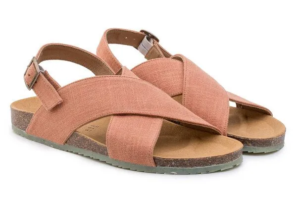 Zouri ZOURI Vegane Sandalen CORAL, Hazelnut, – Produktbild 4 von 4