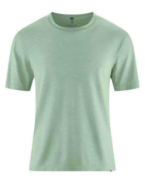 HempAge HempAge Hanf Sommershirt, Menta, – Produktbild 1 von 2