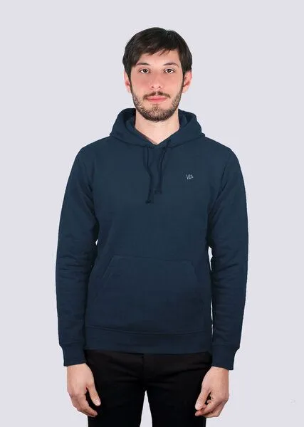 vis wear vis wear Medusa - Hoodie aus Bio-Baumwolle, Marineblau, – Produktbild 4 von 4