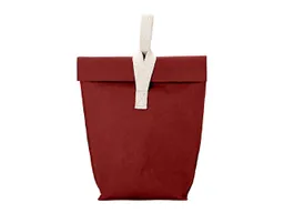 Lunchbag 'Yummy Plus' aus Papyr Gr. L, red apple – Produktbild 1 von 1