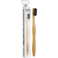 Nordics Nordics Bamboo Zahnbürste Aktivkohleborsten – Produktbild 1 von 1