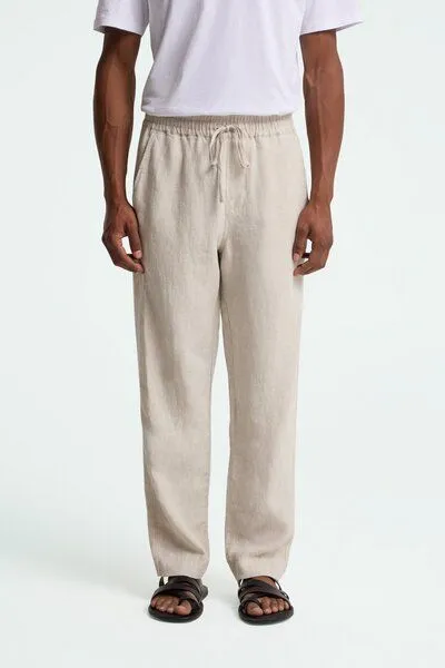 Kings Of Indigo Kings Of Indigo MARTIN, Undyed linen, – Produktbild 1 von 3