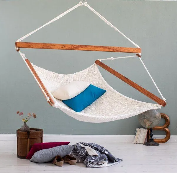 HängemattenGlück Schwebesessel FLYING CARPET 15 size aus Bio Baumwolle von HängemattenGlück – Produktbild 2 von 5