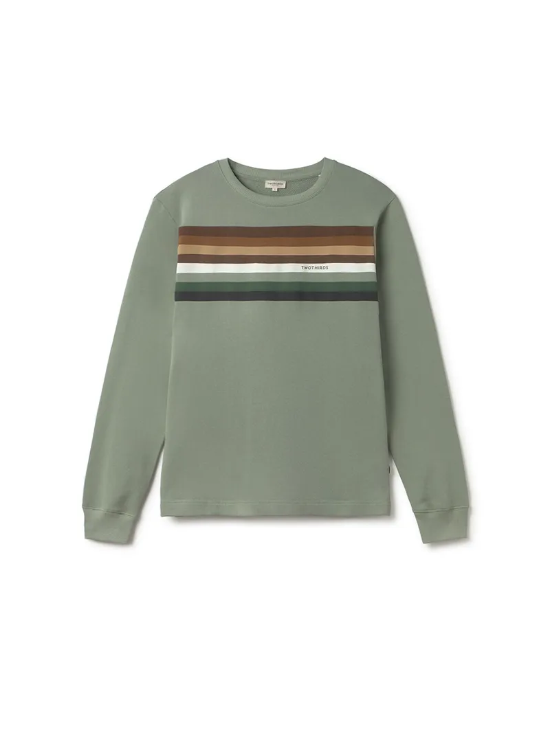TWOTHIRDS TWOTHIRDS Herren vegan Sweatshirt Mouli Hellgrün, Grün, – Produktbild 2 von 2