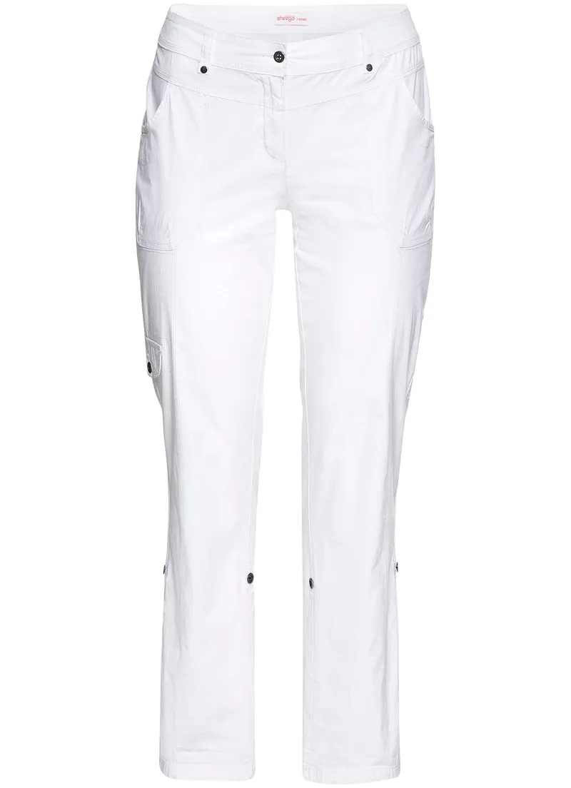 sheego Cargohose, Weiß, – Produktbild 2 von 2