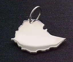 S.W.w. Schmuckwaren S.W.w. Schmuckwaren Äthiopien Kettenanhänger in 925 Silber – Produktbild 1 von 1
