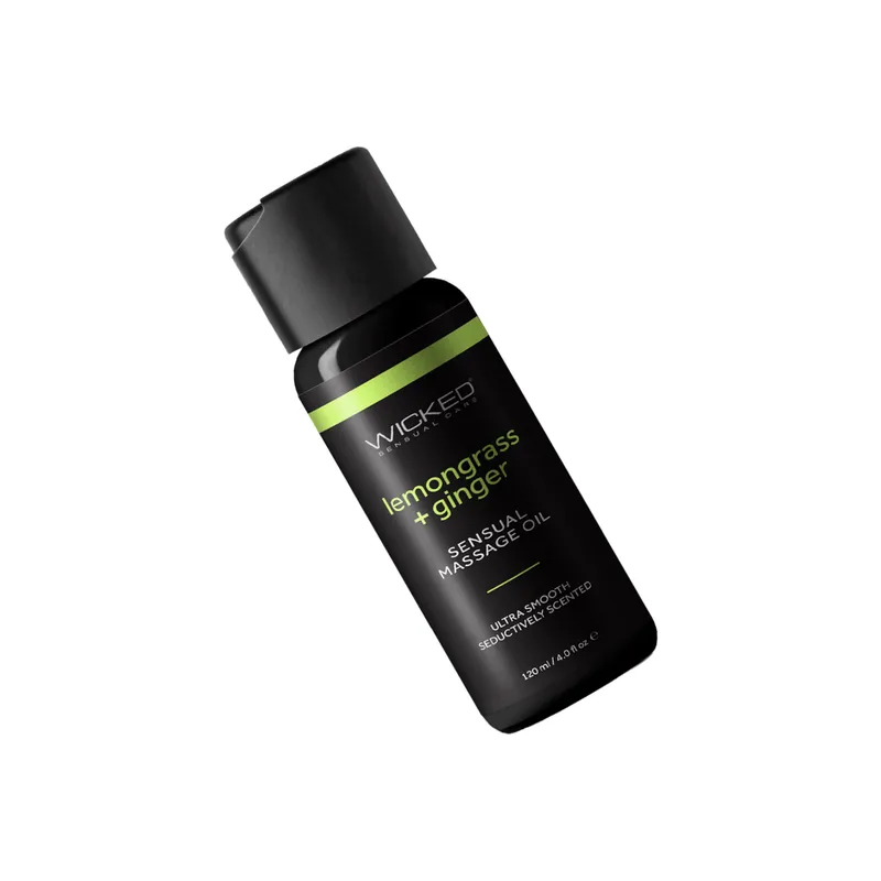 Wicked Sensual Care Sensual Massage Oil Lemongrass Ginger, 120 ml – Produktbild 1 von 1