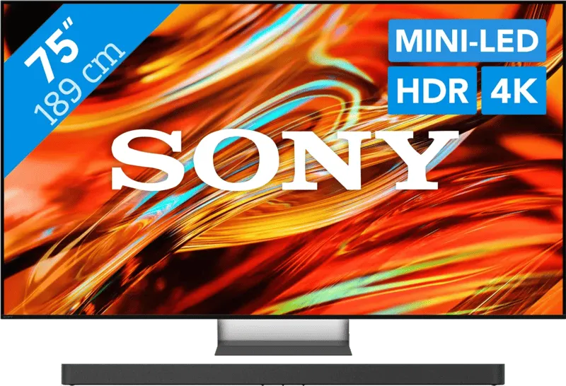 Sony Sony Bravia 7 II True RGB 75 Zoll (2026) + Sony Bravia Theatre Bar 9, Schwarz, – Produktbild 1 von 1
