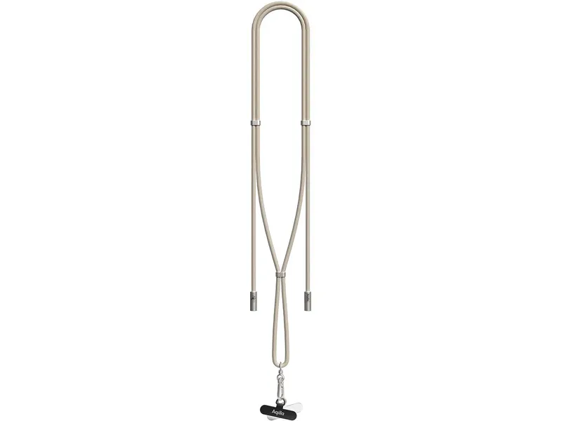 Aqiila Aqiila Lanyard mit Ladekabel USB-C auf Lightning, sand – Produktbild 1 von 1