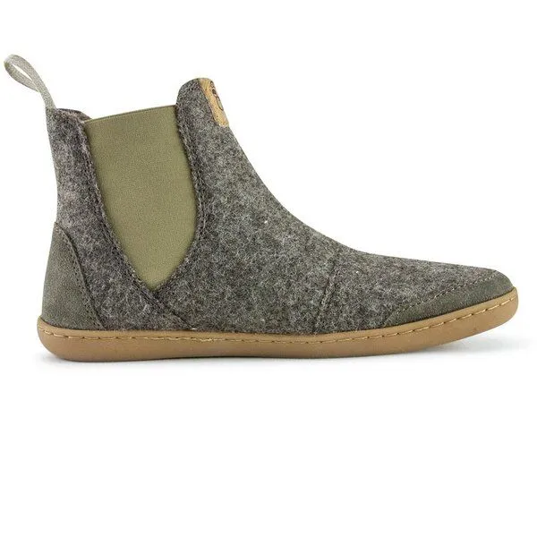 Doghammer Doghammer Barfuß-Chelseaboot aus deutscher Wolle - Terrar Chelsea Wool, Grau (greyish), – Produktbild 3 von 3