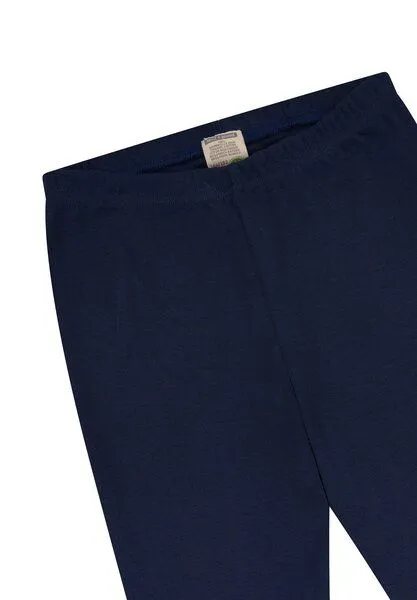 loud + proud loud + proud Kinder Legging uni, GOTS-zertifiziert, Ultramarine(blau), – Produktbild 1 von 2