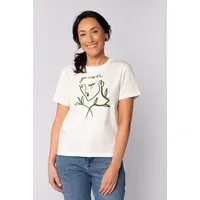 watapparel watapparel T-Shirt Frauen Growth, Off white, – Produktbild 1 von 1