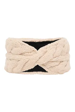 Tranquillo Stirnband aus Wolle - wool white / one size – Produktbild 1 von 1
