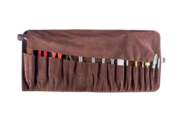Alpenleder Alpenleder Werkzeugrolle AVUS, Old havanna, – Produktbild 3 von 4
