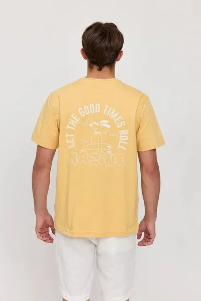 Mazine Mazine T-Shirt mit Rückenprint "Surf Dog" - aus Bio-Baumwolle – Produktbild 1 von 4