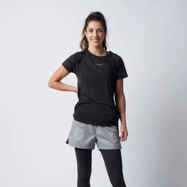 runamics runamics Running Shorts Damen, Grau, – Produktbild 1 von 4
