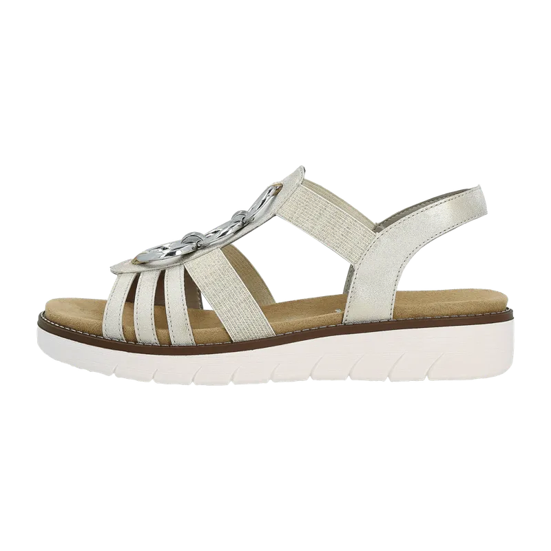 Remonte Remonte D2073-60 muschel beige Alula Gleamlastic für Damen, Gold, – Produktbild 4 von 7