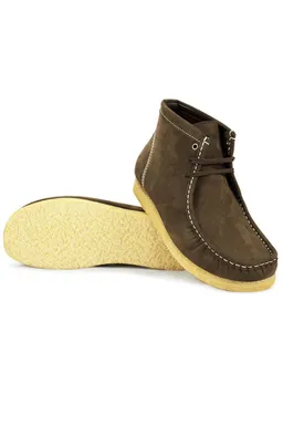 Will's Vegan Store Will's Vegan Store Herren vegan Mokassinstiefel Dunkelbraun – Produktbild 1 von 1
