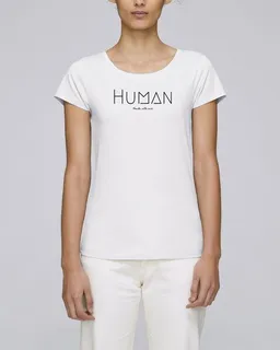 Human Family Human Family Bio Damen Sommer T-Shirt "Faith - Human" in 6 Farben – Produktbild 1 von 1