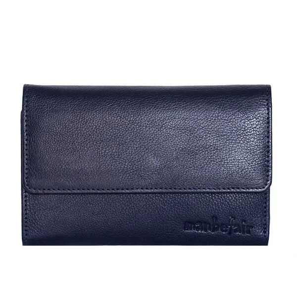 manbefair manbefair Damen Geldbörse Joni, Blau, – Produktbild 3 von 4
