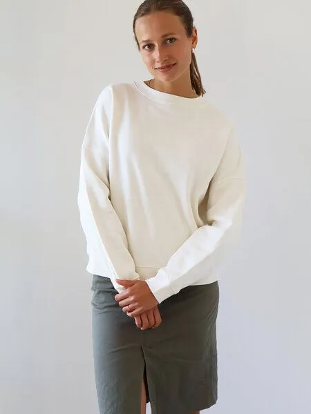 Kultgut Kultgut Artdesign - Biofair- Kuscheliger Sweatpullover / Natur, Natur, – Produktbild 4 von 4