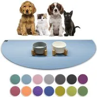 SANOZOO SANOZOO ® - Napfunterlage Halbrund - Öko-Tex und Made in Germany hellblau 80 cm, 1,6 m – Produktbild 1 von 1