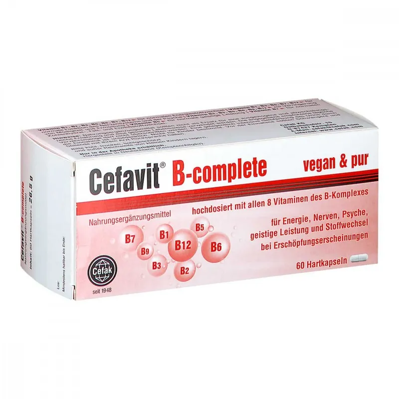 Cefavit Cefavit B complete Hartkapseln – Produktbild 1 von 1