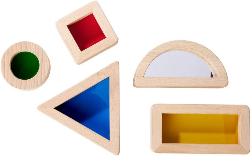 eichhorn eichhorn Montessori Fensterbausteine Spielbausteine, Bunt, – Produktbild 4 von 5