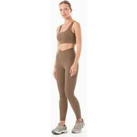 ORGANICATION ORGANICATION LIBBY | High Waist Leggings aus recyceltem Polyamid, Gravel, – Produktbild 1 von 1