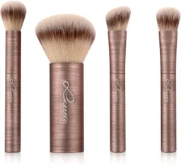 Luvia Cosmetics Kosmetikpinsel-Set PRIME VEGAN MINI, 5 tlg., 4 Pinsel, Reise-Set, Nurai-Pinselhaar, vegan. – Produktbild 1 von 1