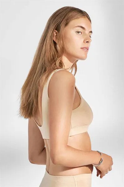 Bread & Boxers Bread & Boxers Modal-BH Modell: Padded Soft Bra, Beige, – Produktbild 5 von 5