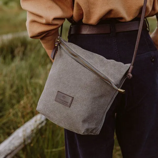 NORDLICHT NORDLICHT Tasche aus Bio-Baumwolle SMILLA XS, Grau, – Produktbild 1 von 4