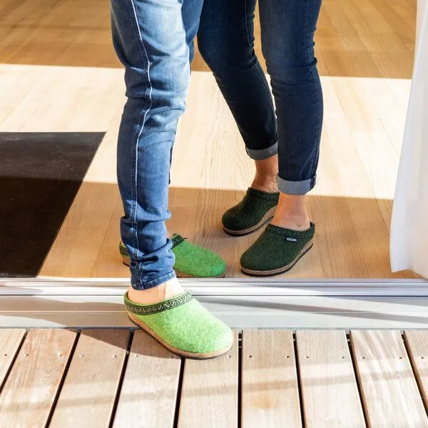 Stegmann Stegmann Filzclog 108 aus 100% Merino-Wolle für Damen & Herren, Hell-grün, – Produktbild 3 von 5