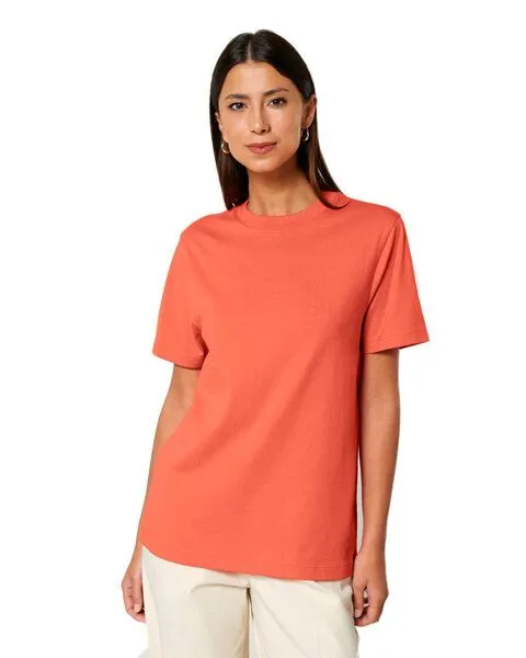 YTWOO YTWOO Nachhaltiges schweres Unisex T-Shirt, Orange, – Produktbild 3 von 4