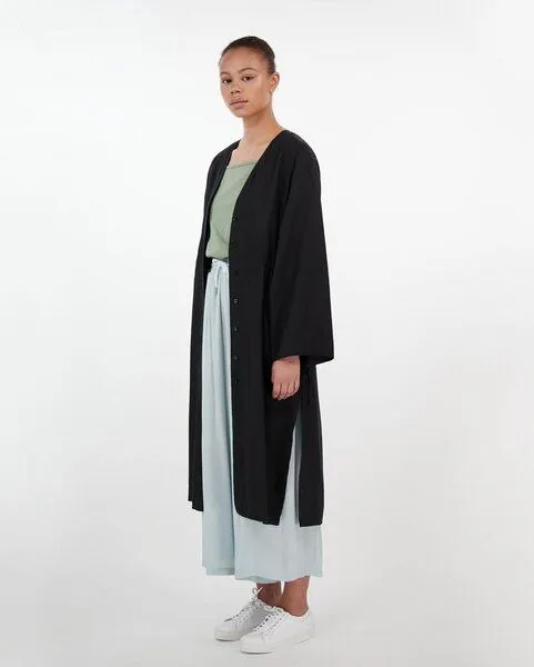 Makia Makia Kleid Uma Coat, Black, – Produktbild 1 von 3