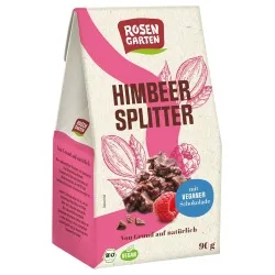 Rosengarten Himbeer-Splitter in veganer Schokolade – Produktbild 1 von 1