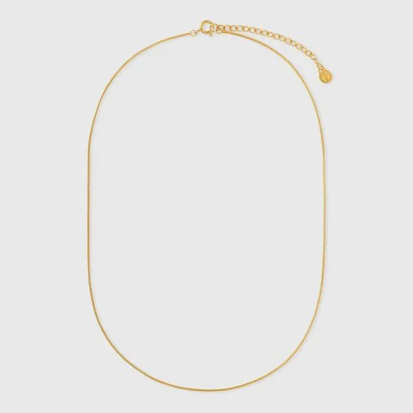 fejn jewelry fejn jewelry Kette 'snake chain' - Schlangenkette, Gold, – Produktbild 1 von 3