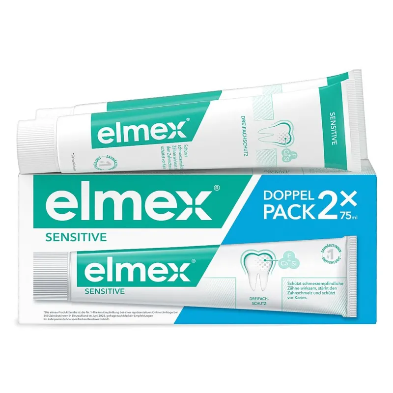 Elmex Elmex Sensitive Zahnpasta Doppelpack – Produktbild 1 von 1