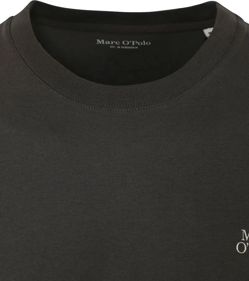 Marc O'Polo Marc O'Polo T-Shirt Anthrazit - Größe L, Grau, – Produktbild 3 von 4