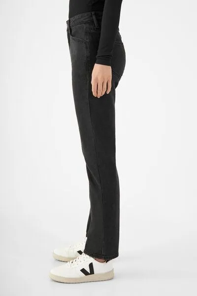 DAWN Damen Jeans SUNSET Regular Slim Soft Tencel DAWN TENCEL Mix, Vintage black, – Produktbild 2 von 4