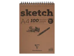 Clairefontaine Clairfontaine Skizzenblock "Sketch", DIN A4, 100 Blatt – Produktbild 1 von 1