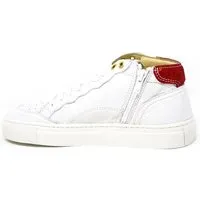 Greenwood Berlin Greenwood Berlin GWB Sneaker Unisex Base high weiß - metallicrot – Produktbild 1 von 1