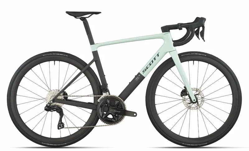 Scott Scott Addict RC 30 - 28 Zoll 24K-Di2 Diamant - frozen green carbon black, Schwarz,grün, – Produktbild 1 von 1