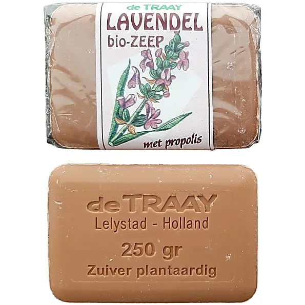 Bee Honest Bee Honest Zeep Lavendel/Propolis - Seifenstück 250GR – Produktbild 1 von 1