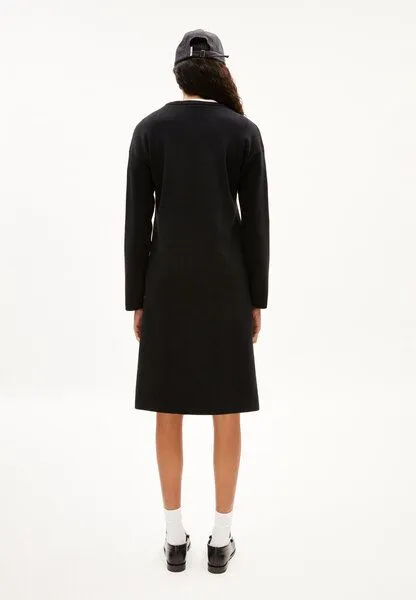 ARMEDANGELS ARMEDANGELS ROSANNIAAS Damen Strickkleid aus Bio-Baumwolle, Black, – Produktbild 2 von 4