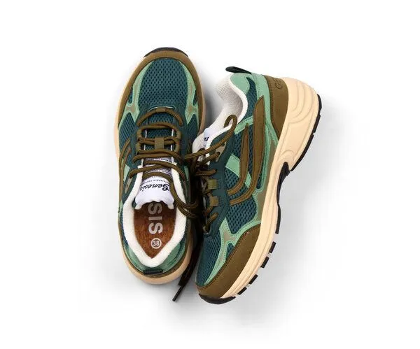 Genesis Footwear Genesis Footwear G-Eco 99 Multi Colour - Vegane Sneaker-, Amber green / mint / petrol, – Produktbild 2 von 4