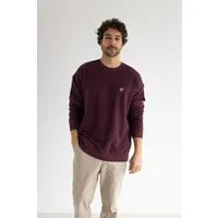 TWOTHIRDS TWOTHIRDS Herren vegan Sweatshirt Kilda Zinfandel – Produktbild 1 von 1