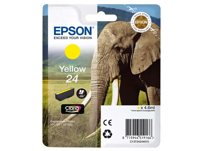 Epson Epson Tintenpatrone T2424 gelb – Produktbild 2 von 2