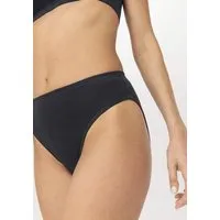 hessnatur hessnatur Taillenslip High Waist 2er-Set PURE NATURE aus reiner Bio-Baumwolle, Schwarz, – Produktbild 2 von 5